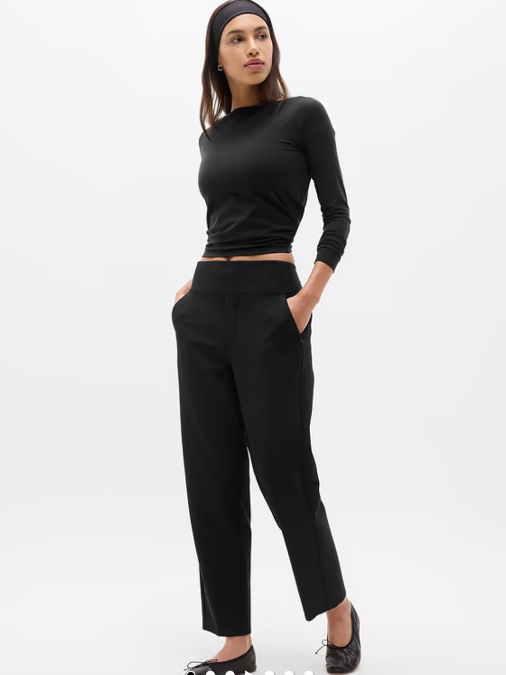 Athleta Endless High Rise Pant Black Size 8